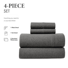 BED INC gros plan maille jersey illustrant la douceur et élasticité