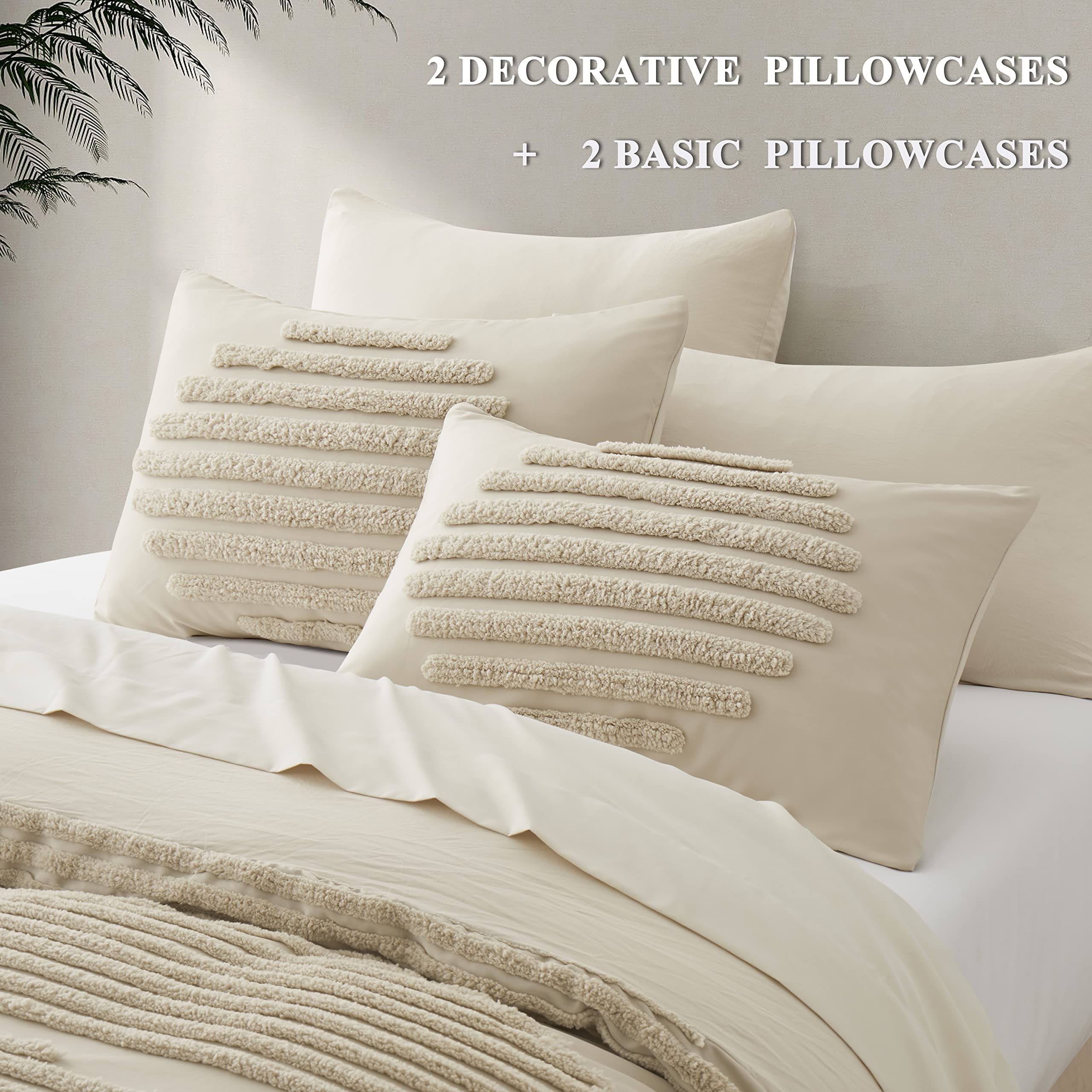 BEDAZZLED housse mise en scène chambre illustrant ambiance chaleureuse et coordonnée