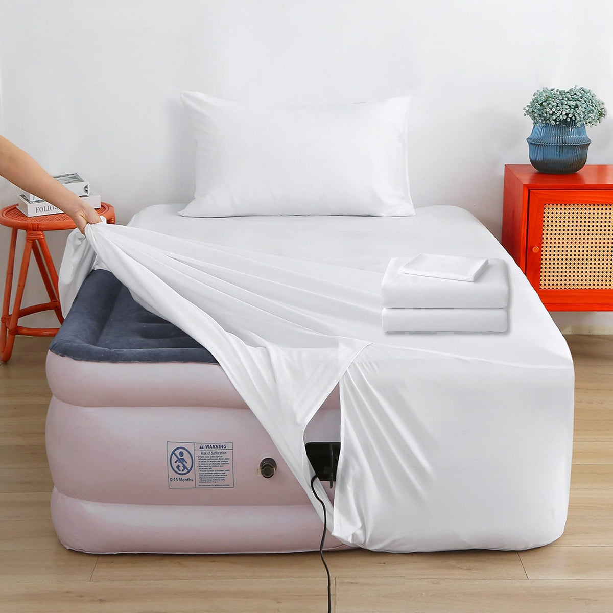 Bedecor housse face avant Twin, maintien net et confortable