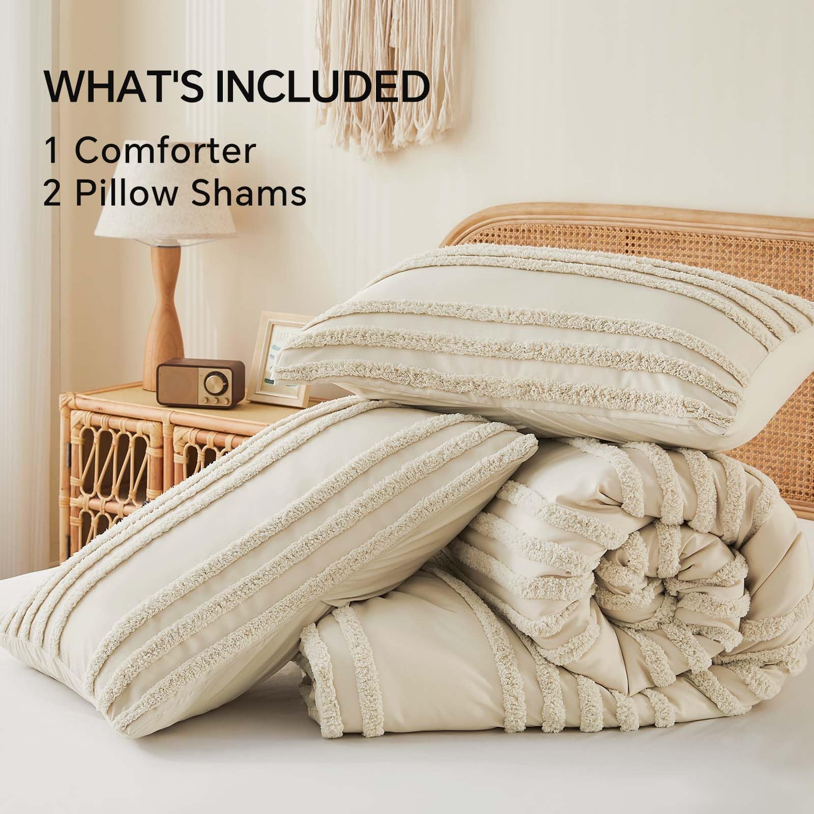 BEDELITE mise en scène chambre bohème avec couette, crée ambiance chaleureuse