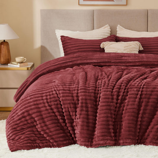 BEDELITE couette face avant burgundy apportant chaleur et élégance