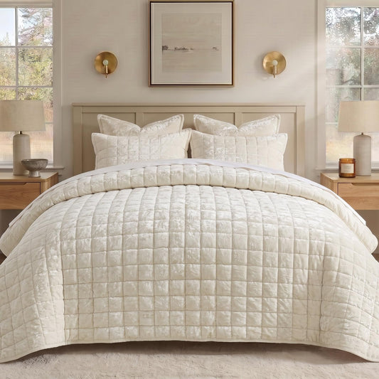 BEDELITE couette face avant king apportant style luxueux au lit