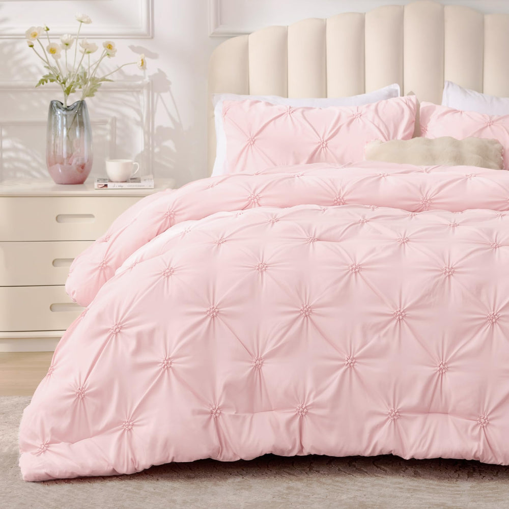 BEDELITE couette face avant montrant le motif floral et élégance
