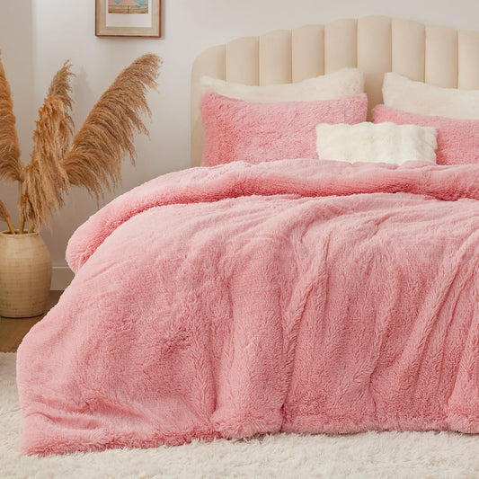 BEDELITE couette face avant rose montrant volume et confort