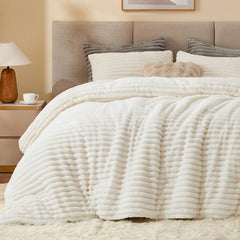 BEDELITE couette face micro-mink douce et isolante, chaleur immédiate