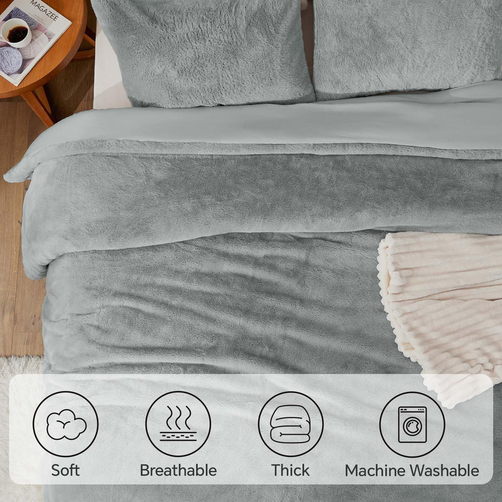 BEDELITE couette posée sur lit queen ambiance chaleureuse