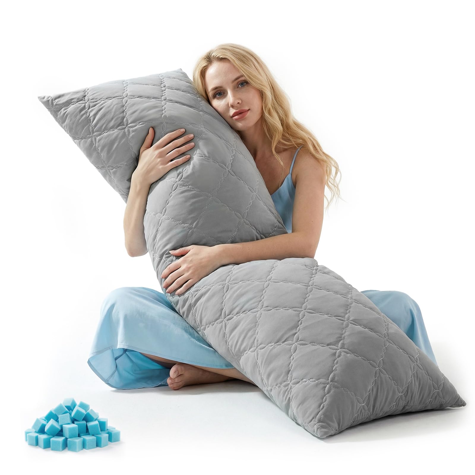 BEDELITE coussin corps face avant, apparence raffinée et confort immédiat