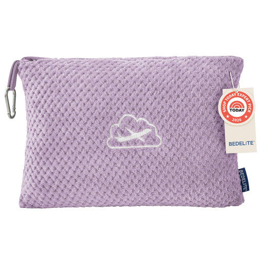 BEDELITE couverture emballée montrant la housse pratique et gain de place