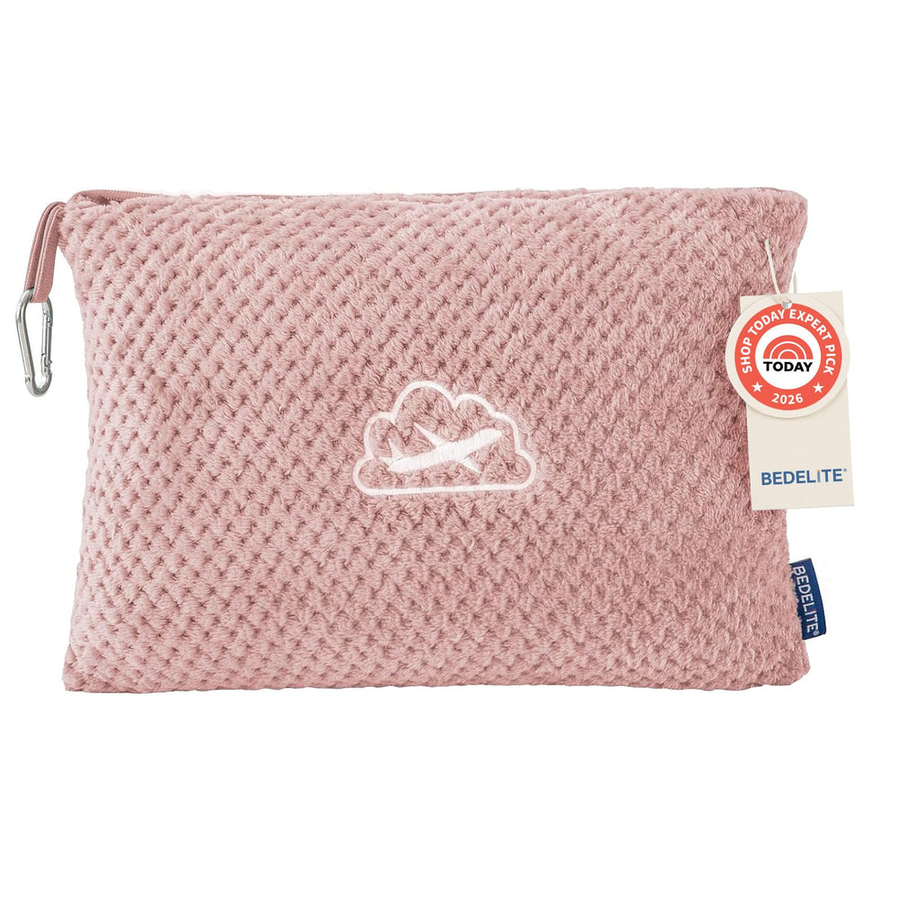 BEDELITE couverture pliée dans sa housse, transport compact facile