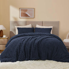 BEDELITE gros plan texture fleece, douceur pelucheuse et confort