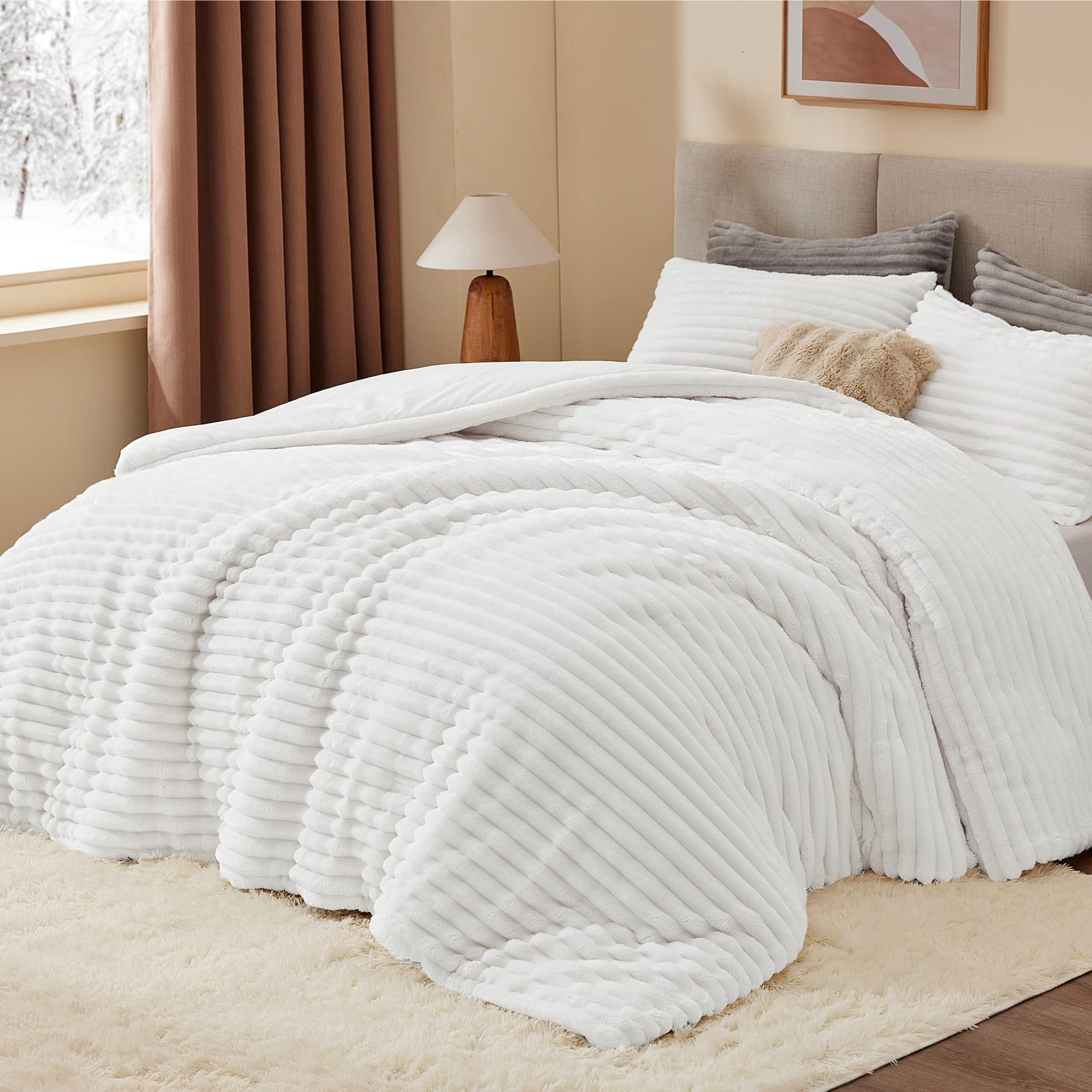 BEDELITE gros plan micro-mink doux mettant en valeur sensation soyeuse