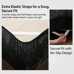 BEDELITE angle du drap-housse avec élastique renforcé garantissant maintien
