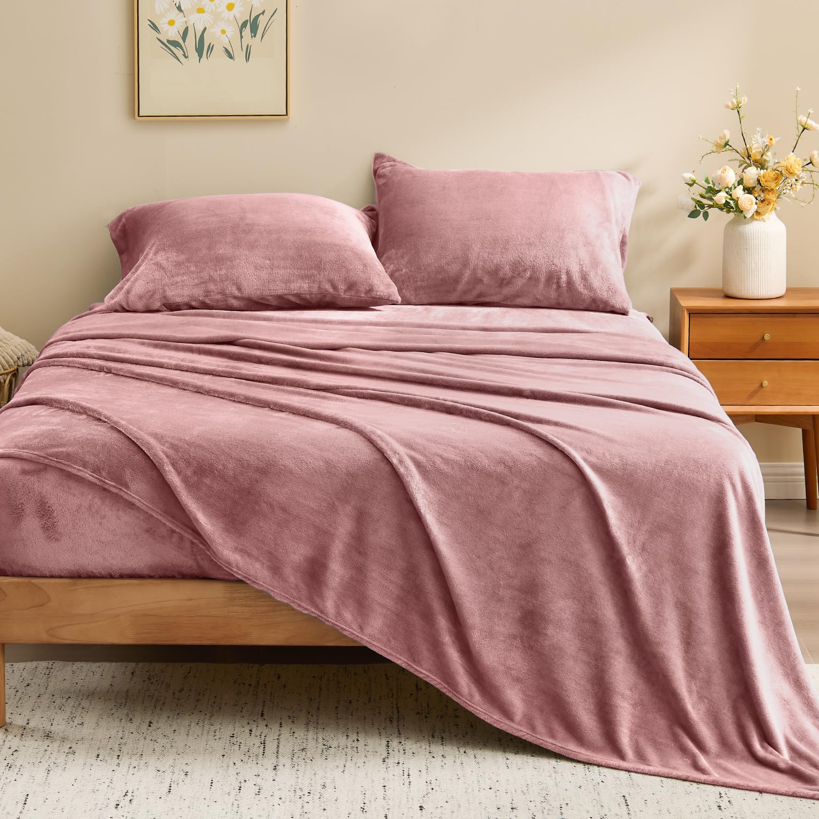 BEDELITE close-up drap-housse mettant en évidence texture douce et confort