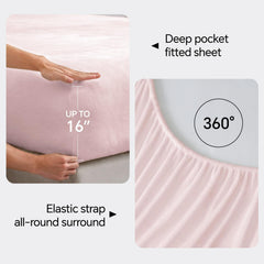 BEDELITE drap plat et taie pliés, présentation soignée et rangement pratique