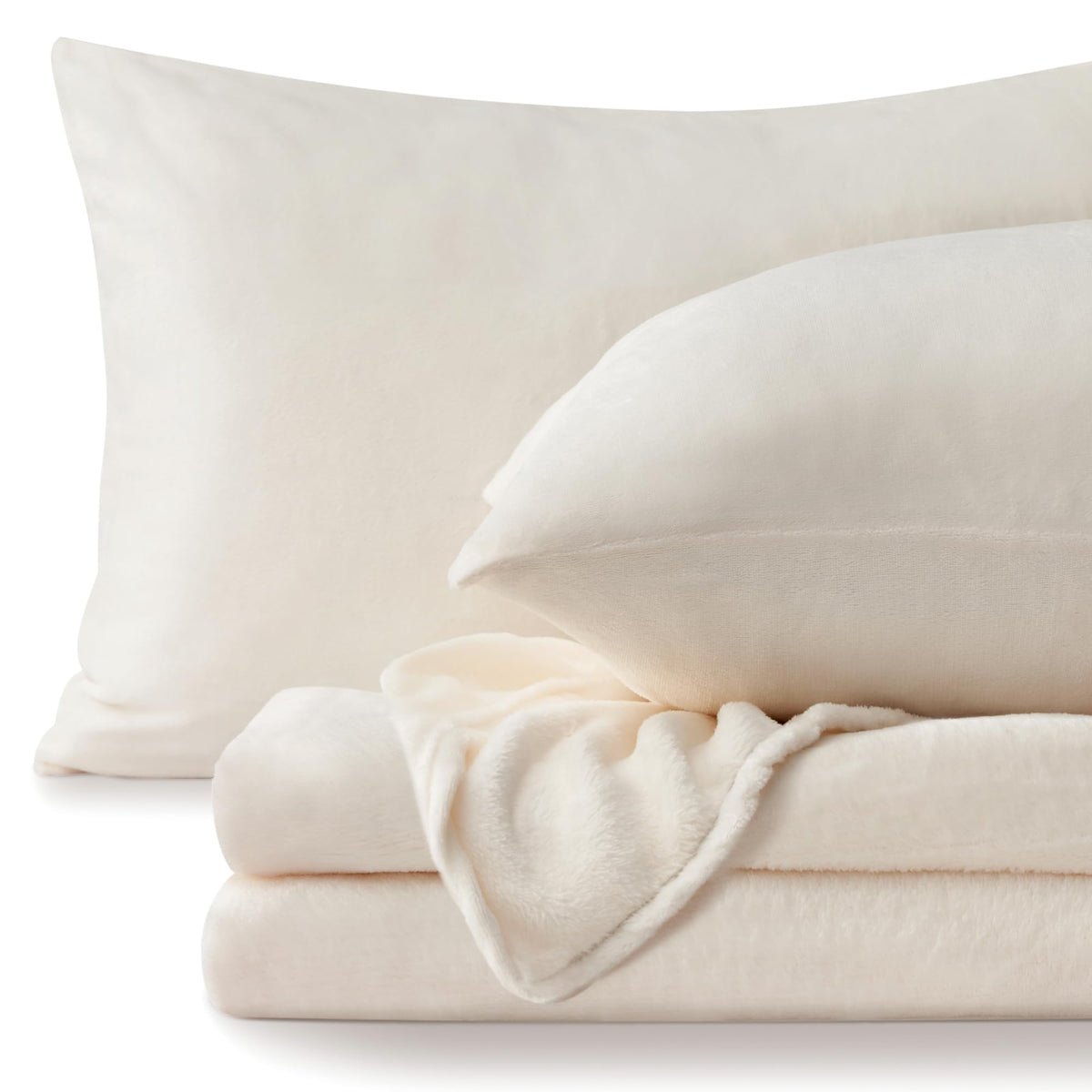 BEDELITE face avant des draps blancs montrant finition soignée et accueil confortable