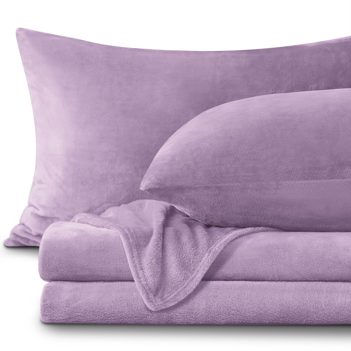 BEDELITE drap-housse lavande sur matelas montrant maintien sécurisé