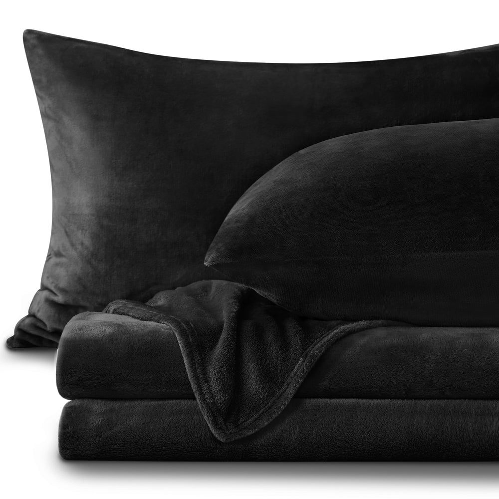 BEDELITE emballage frontal des draps Queen montrant le lot complet et l’étiquette de qualité