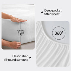 BEDELITE gros plan bords élastiques prouvant maintien sur matelas profond