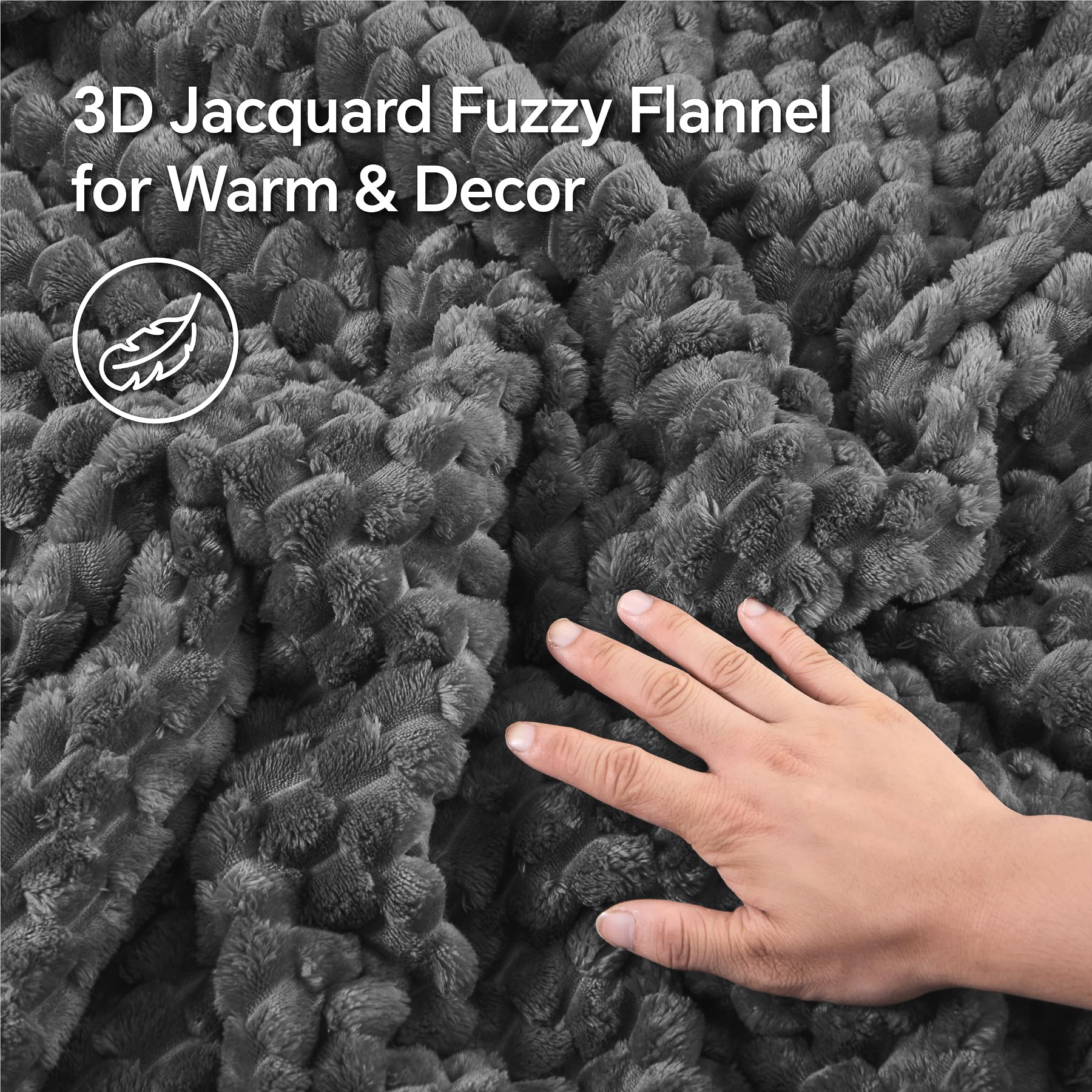 BEDELITE gros plan texture polaire, douceur visible et confort tactile