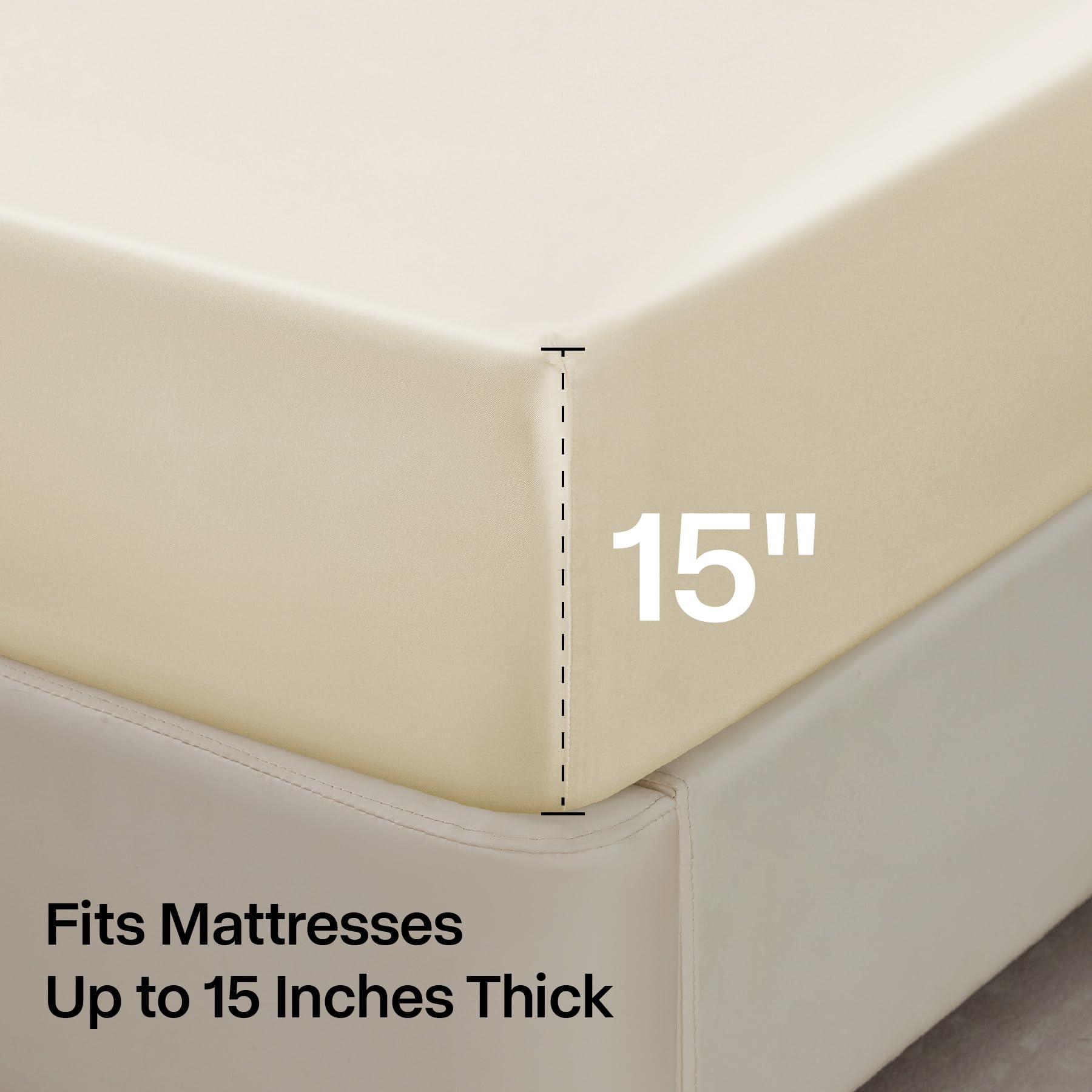 BEDELITE chambre stylée avec lit habillé, crée ambiance sereine et chic