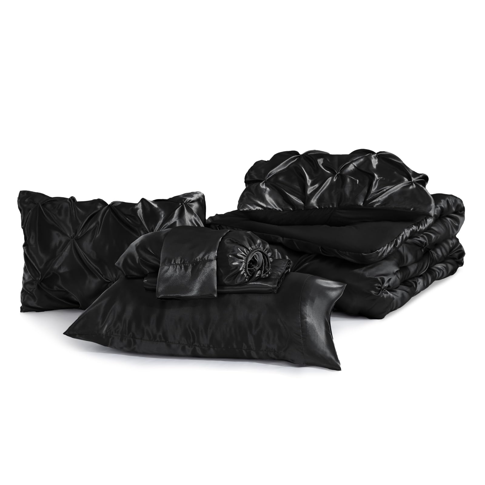 BEDELITE mise en scène chambre moderne avec parure pour ambiance luxueuse