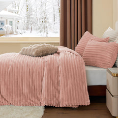 BEDELITE parure posée en chambre créant ambiance cosy et décor harmonieux