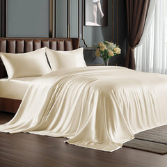 BEDELITE parure vue avant sur lit beige, apporte élégance et confort