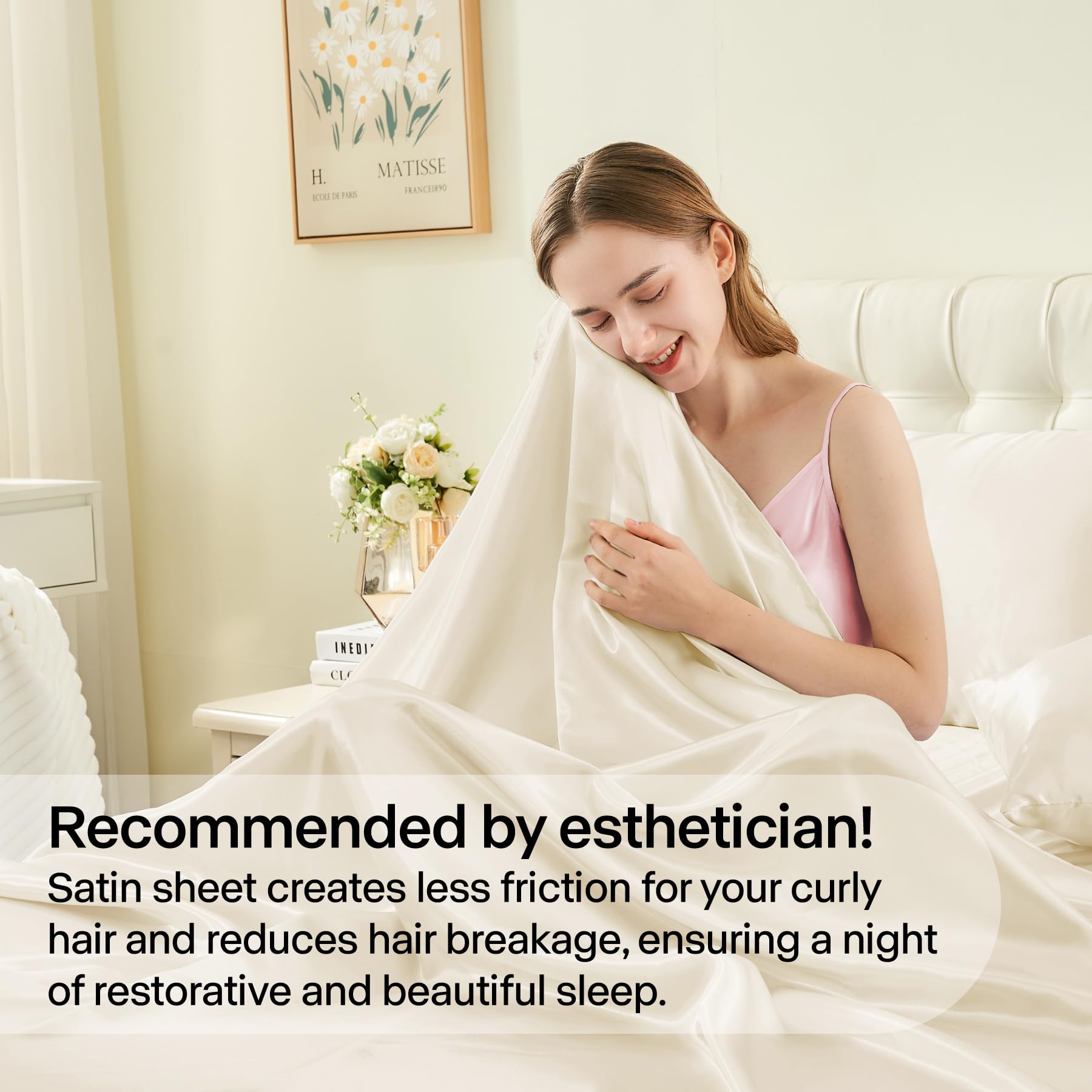 BEDELITE taies d'oreiller en satin, confort et réduction des frottements