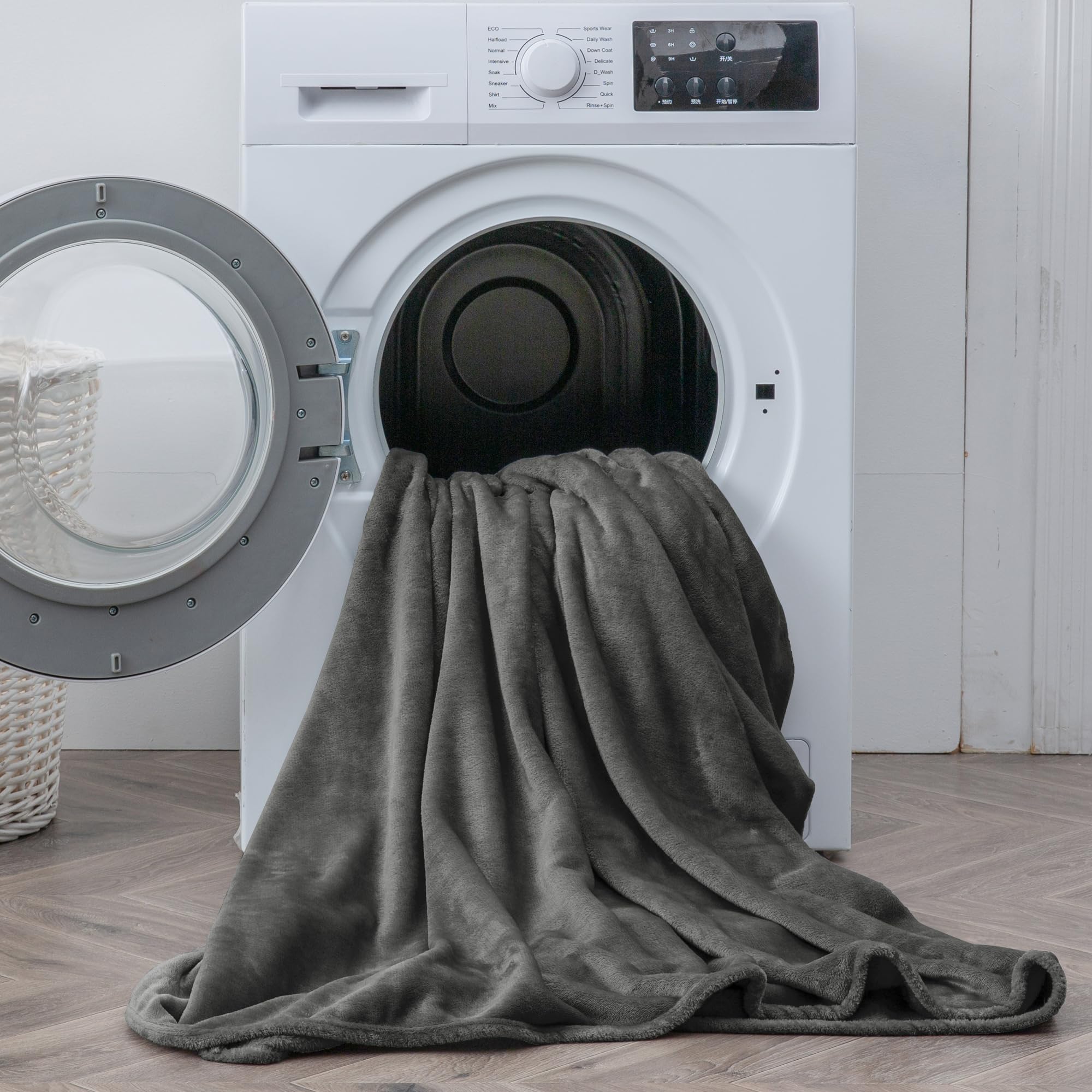 BEDELITE draps avant/après lavage démontrant facilité d'entretien