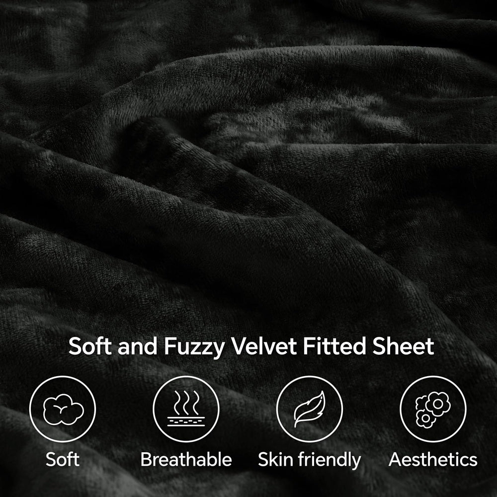 BEDELITE texture velours douce au toucher pour chaleur et confort