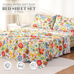 Bedlifes gros plan du tissu illustrant douceur et respirabilité