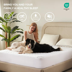 BEDLORE coins avec poche profonde assurant maintien sécurisé du matelas