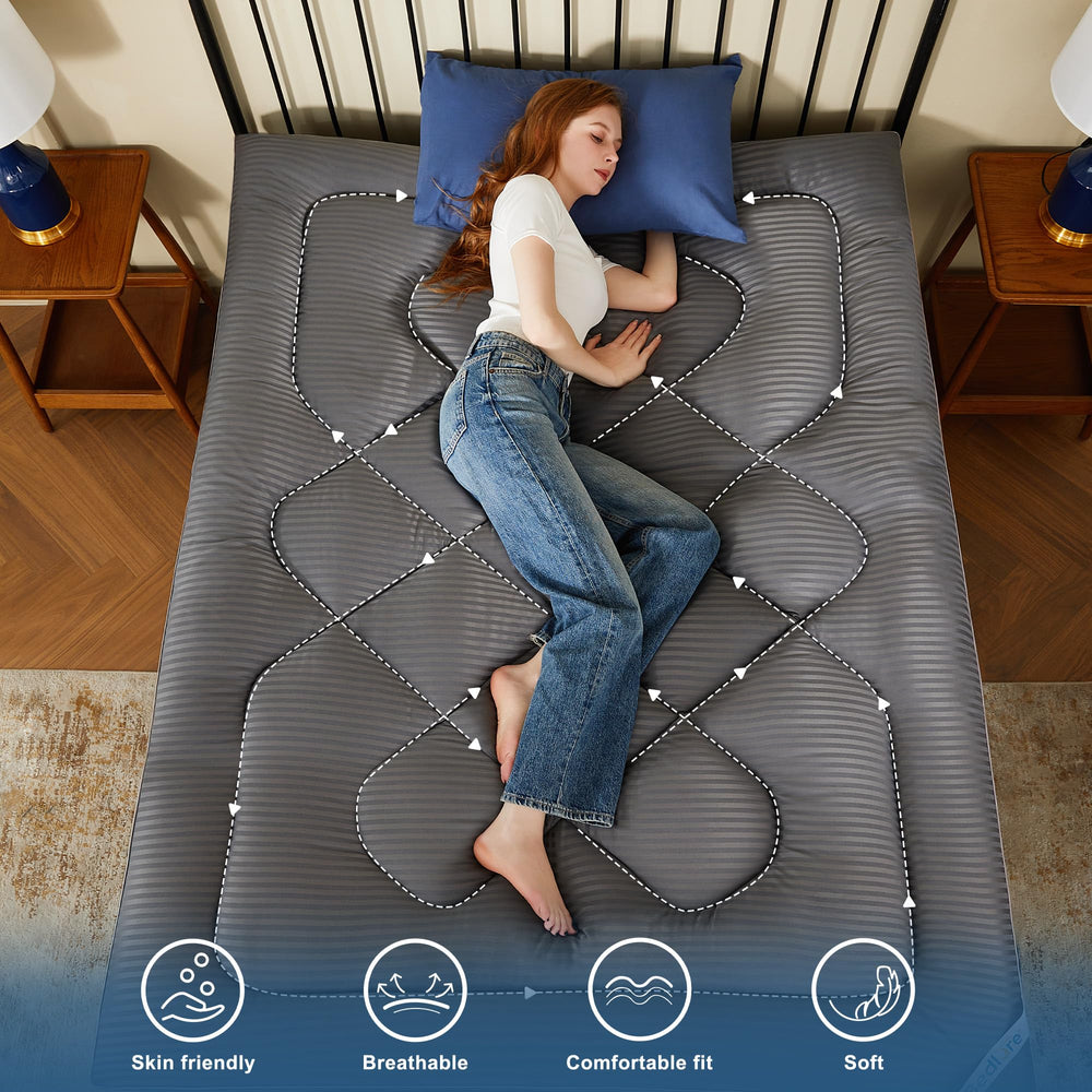BEDLORE comparaison taille et épaisseur pour visualiser l'adaptation au lit