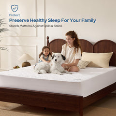 Bedlore gros plan matelassage montrant tissu doux et soutien uniforme