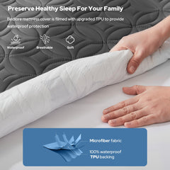 BEDLORE gros plan du matelassage en coin, confort et maintien