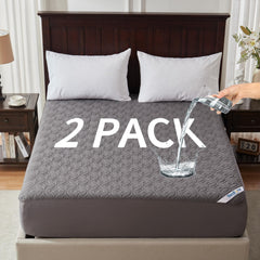 BEDLORE protège-matelas face avant montrant ajustement et protection
