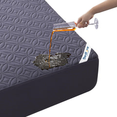 BEDLORE face avant du protège-matelas Full montrant la finition matelassée et confort