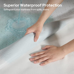 BEDLORE gros plan tissu respirant, confort doux et circulation d'air