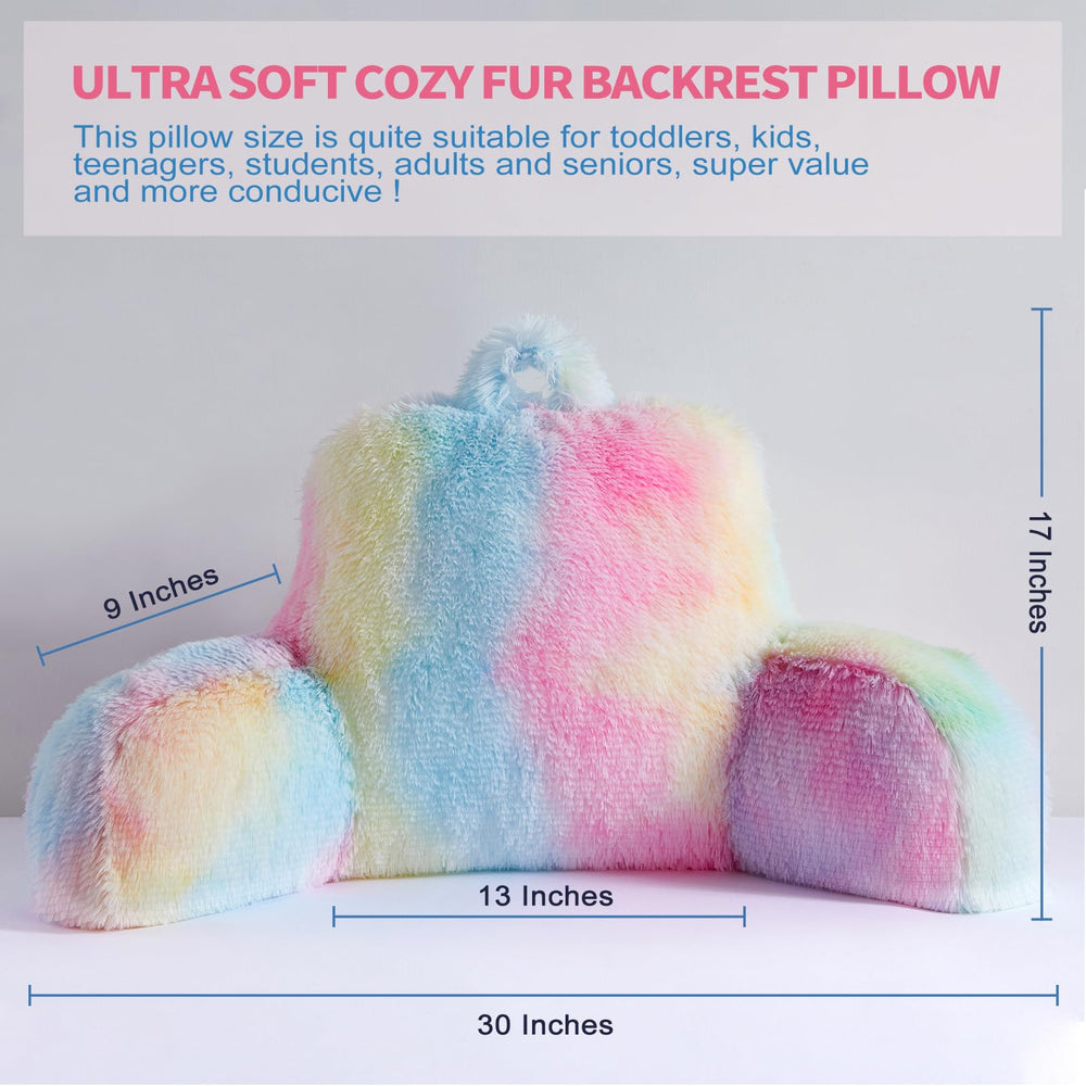 Bedriping coussin en usage sur lit pour lecture confortable