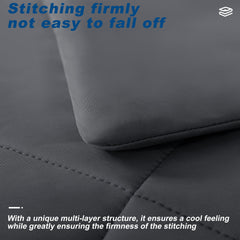 bedsmile couette posée sur lit king lisant position et confort nocturne
