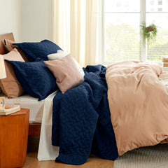 Bedsure angle bords couture renforcée, durabilité accrue