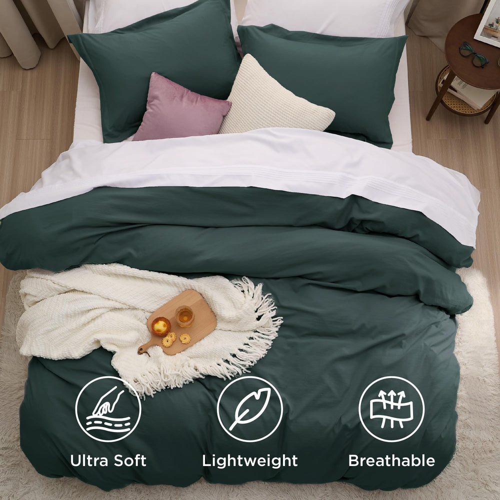Bedsure attaches de coin intérieures sécurisent le duvet efficacement