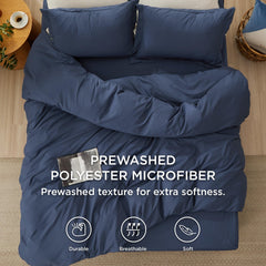 Bedsure attaches aux coins pour maintenir l'insert et éviter le glissement