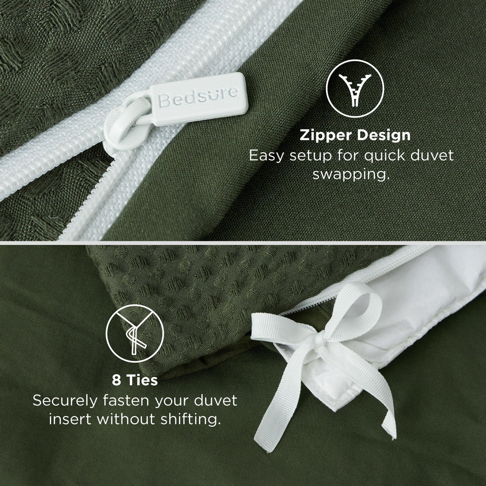 Bedsure huit attaches intérieures, maintien sécurisé empêchant les déplacements
