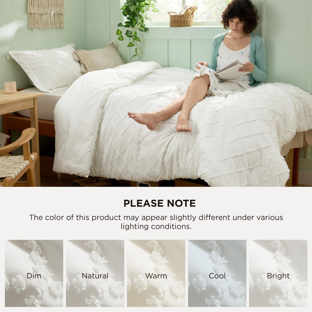 Bedsure mise en situation étudiante pour dortoir confortable et stylé