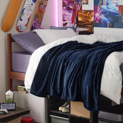 Bedsure détail de la couture renforcée prouvant durabilité et résistance
