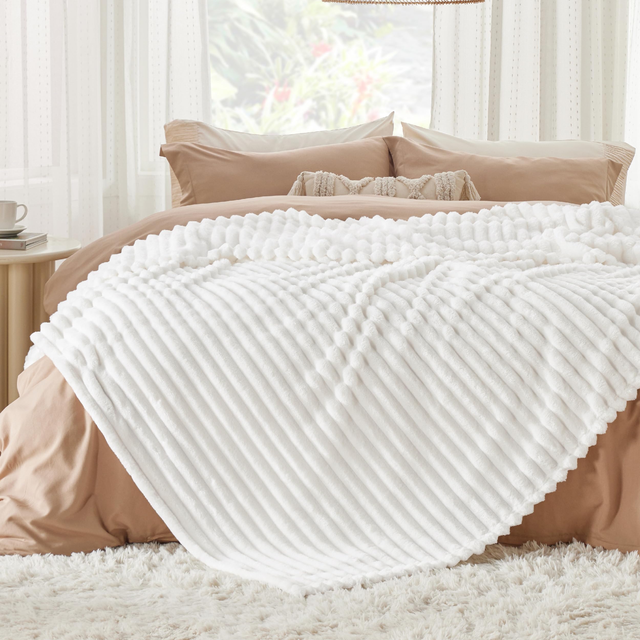 Bedsure bords et coutures renforcées garantissant durabilité