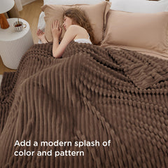 Bedsure détails des coutures renforcées illustrant durabilité