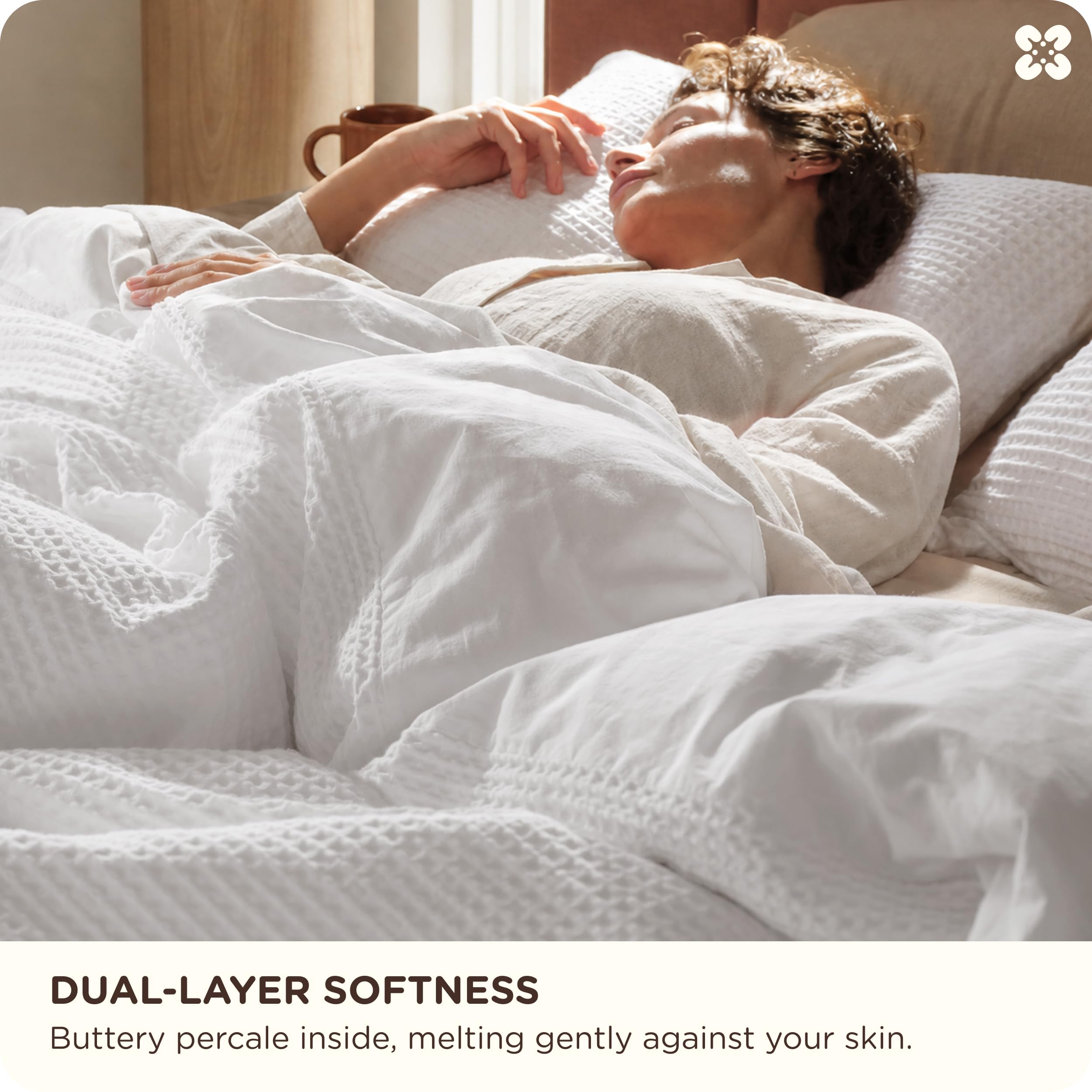 Bedsure boutons cachés et liens d'angle assurant maintien du duvet