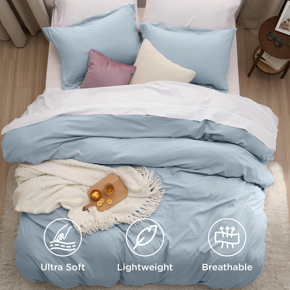 Bedsure brides d'angle intérieures assurant maintien du duvet sans déplacement
